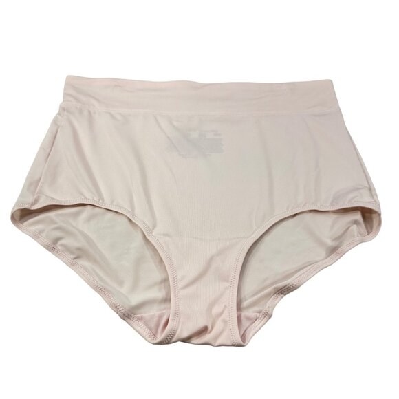 Warner's Women's Size Large 7 Panty Brief High Waist Light Pink New Without Tags - Picture 1 of 6